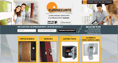 Desktop Screenshot of eurosecurite.com